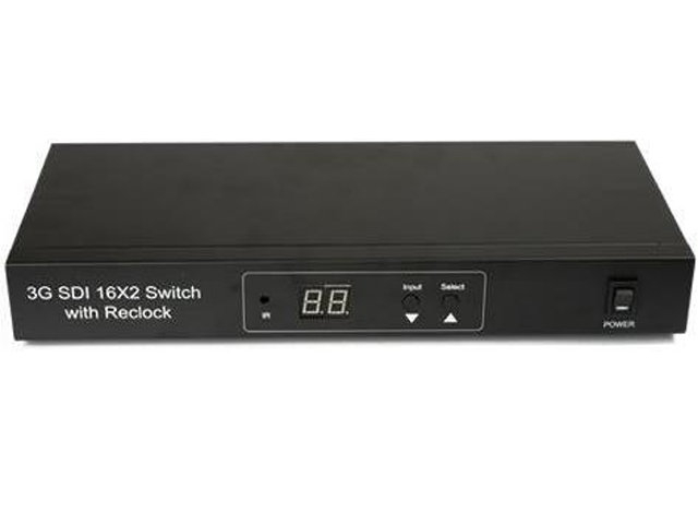 ˼DƼГQ:SDI 16x2 Switcher with Reclock